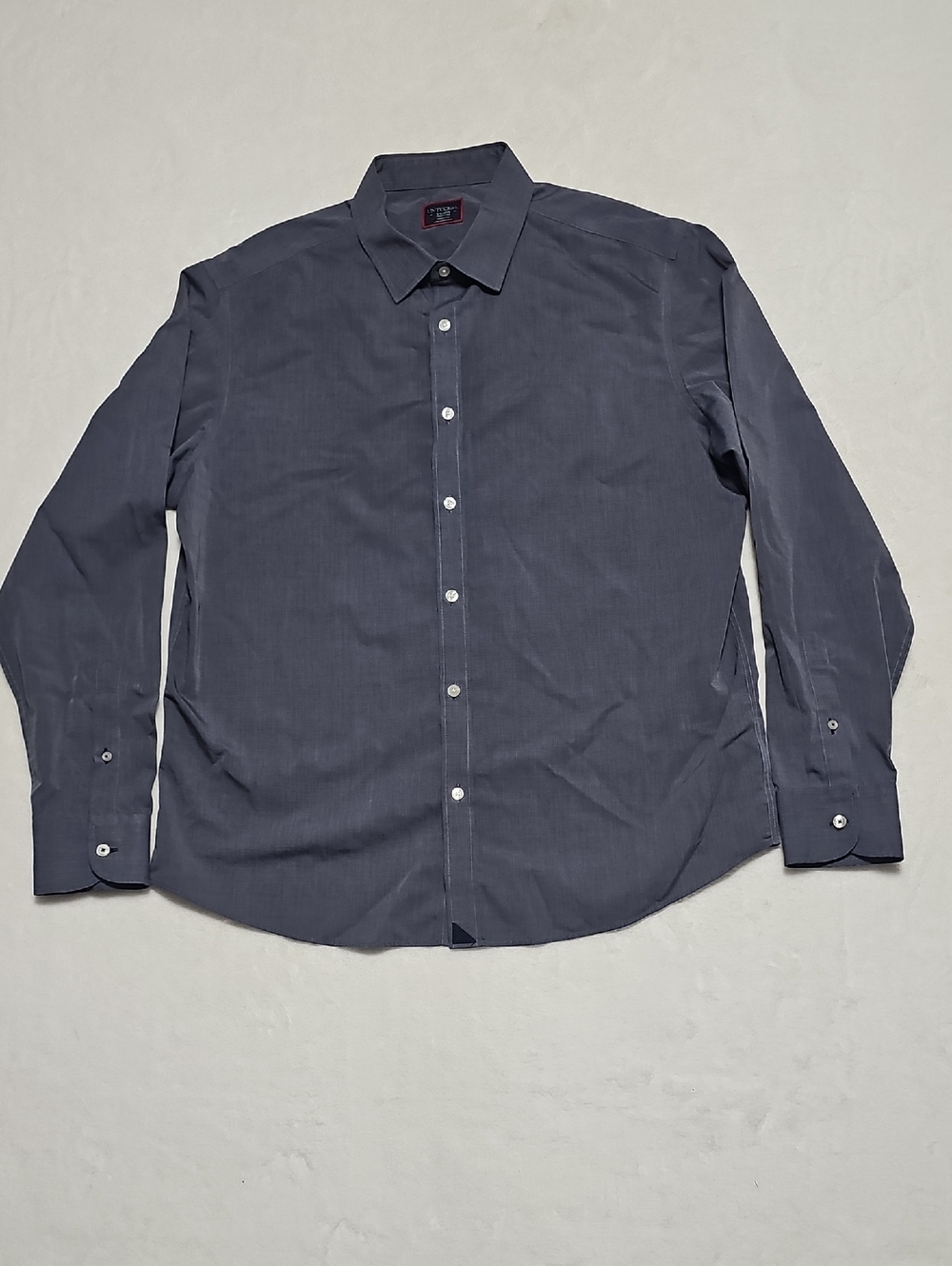 UNTUCKit Men's Long-Sleeve Dress Shirt -‎ Charcoal